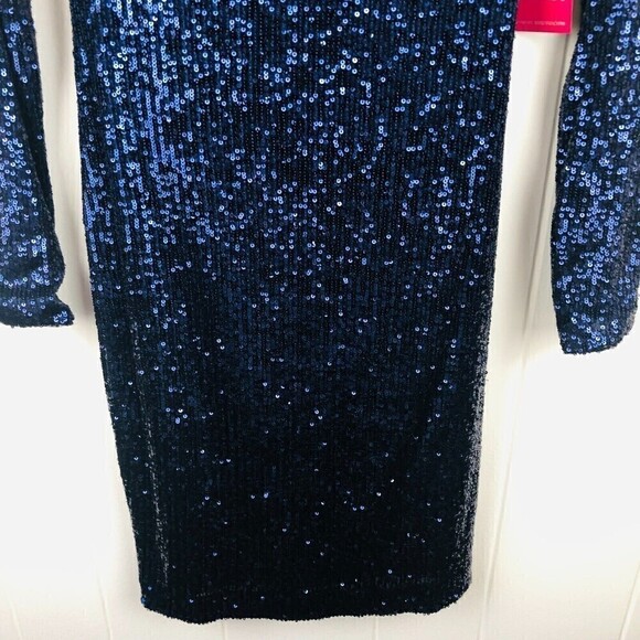 Vince Camuto Womens Sequined Cocktail Dress Size 2 - Picture 12 of 15